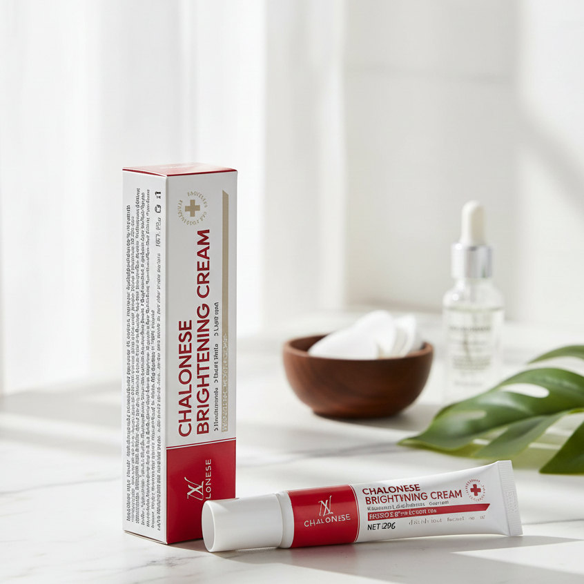 ProvidinChalonese Brightening Creamg Radiant Glow Gentle Care Everyday Skin Brightening Support - 20g