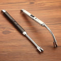 360? Outdoor Kitchen USB Rechargeable Arc Lighter �Flexible Neck, Safety Lock, Windproof & Eco-Friendly Design- Random color
