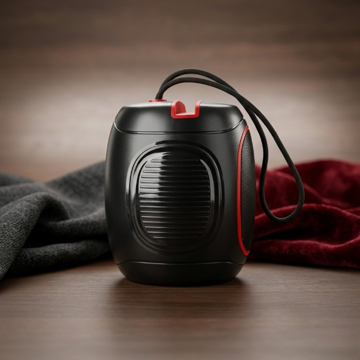 AC73 Portable Wireless Speaker �Compact Bluetooth Party Speaker with RGB Lights and FM Radio
