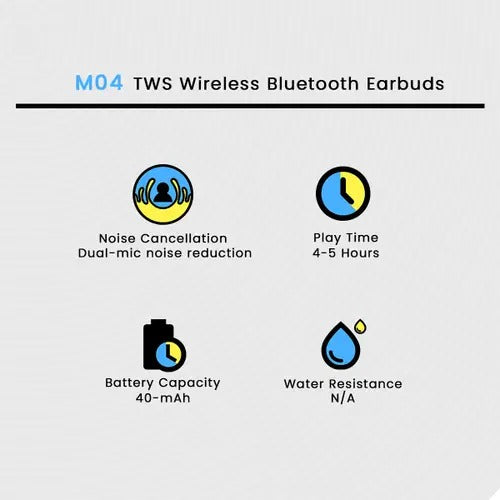 Professional Display Stereo 895B Wireless Bluetooth Earbuds With Mic LED Display Type C Fast Charging For Android IPhone (Random Color)