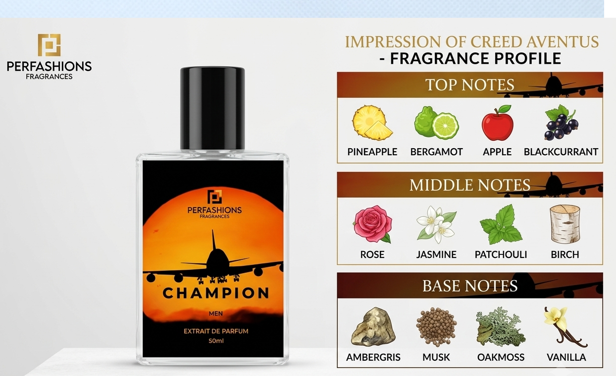 Champion Inspired by Creed Aventus for Men