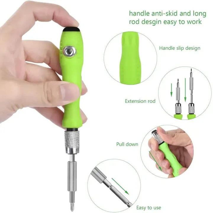 32-in-1 Precision Screwdriver Set �Multi-Bit Repair Tool Kit for Electronics & Home Use