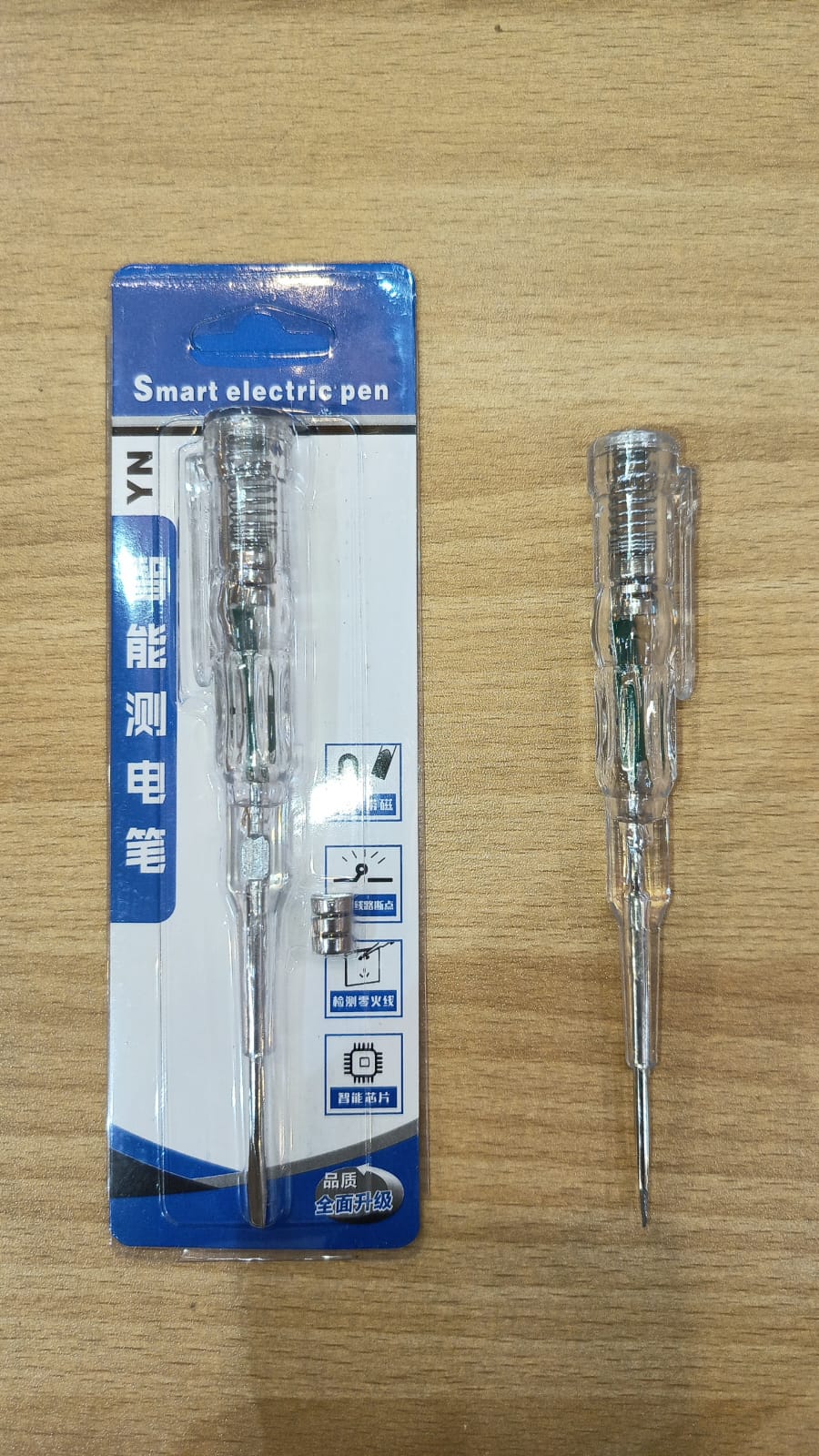 Intelligent LED Photometer Test Pen 24-250V | LED Voltage Tester Pen | Voltage Tester Electric Screwdriver Indicator | Tester for Electricity | Electric Tester Screwdriver | Circuit & Electricity Tester | Daraz.pk