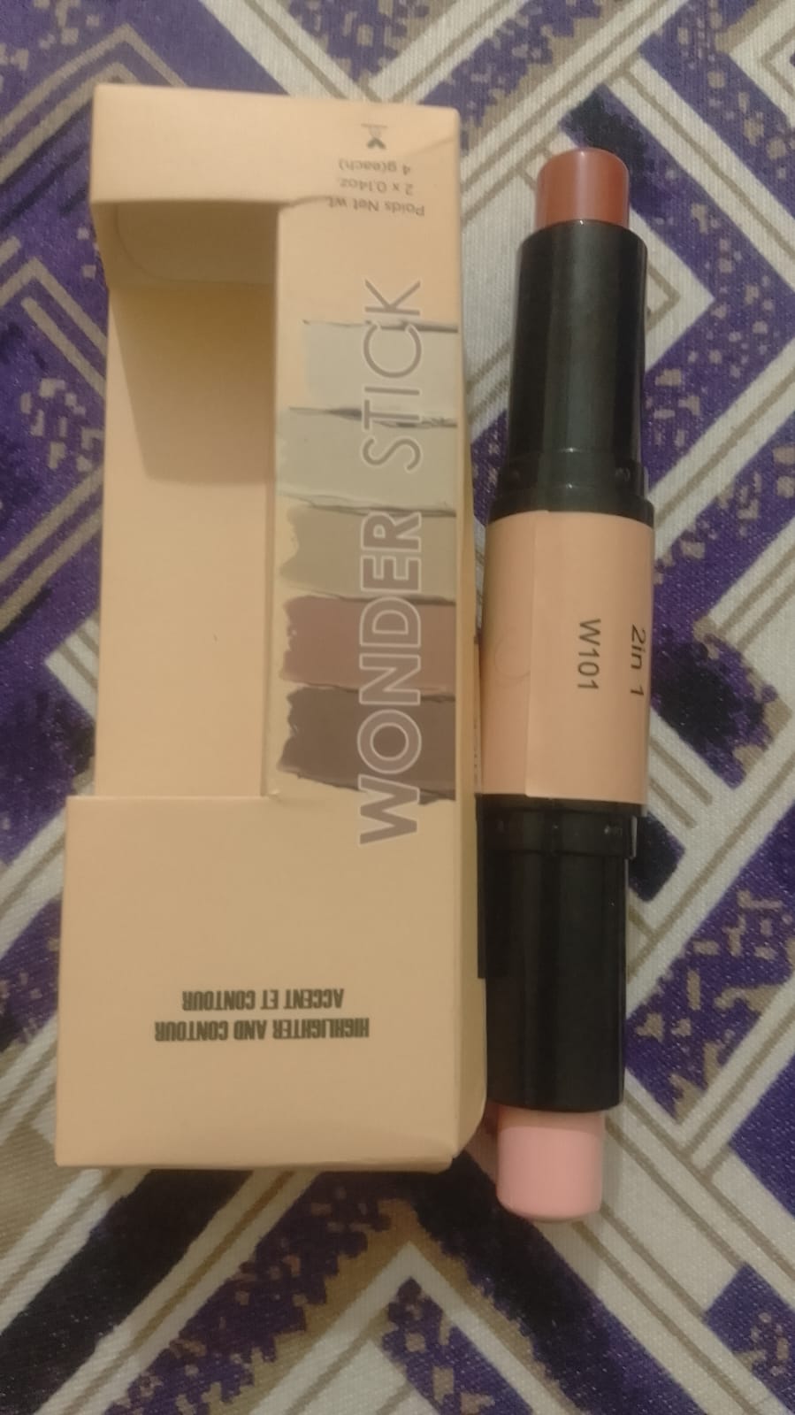 2 in 1 contour concealer stick