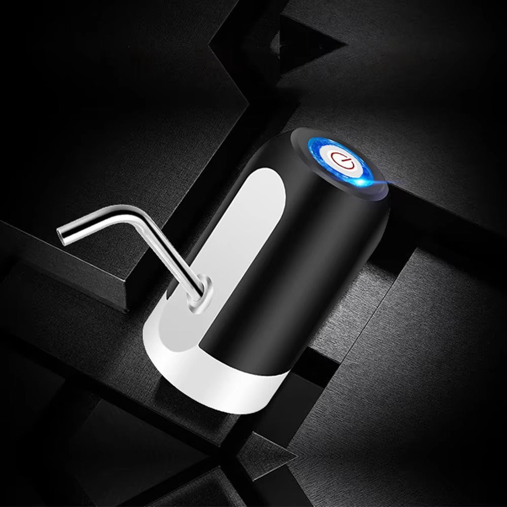 USB Rechargeable Automatic Water Bottle Pump �Electric Drinking Water Dispenser with One-Touch Switch for Gallon Bottles