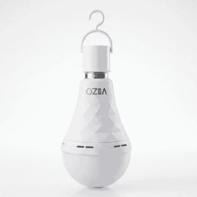 AC/DC LED Emergency Bulb �15W (Auto-Charging + Dual Mode) | Best Quality Light Bulb | Bulb For Home &amp; Office - Rechargeable Bulb