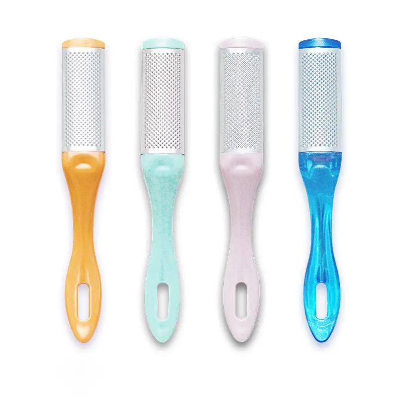 2 in 1 Latest Hot Sale Foot File Pedicure Professional Foot Rasp Hard Skin Remover Tool and Nails   ( Random color)