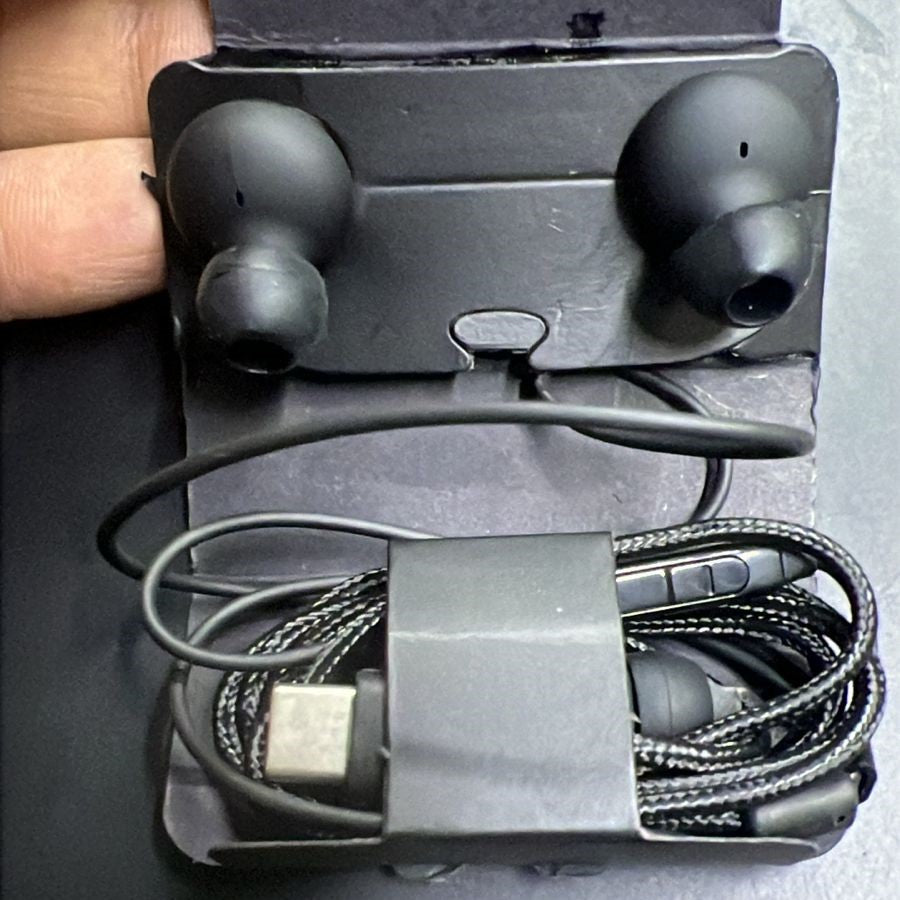 EJK Handsfree USB-C Earphones | Imported Samsung-Style Headphones With Deep Bass |  Without Box