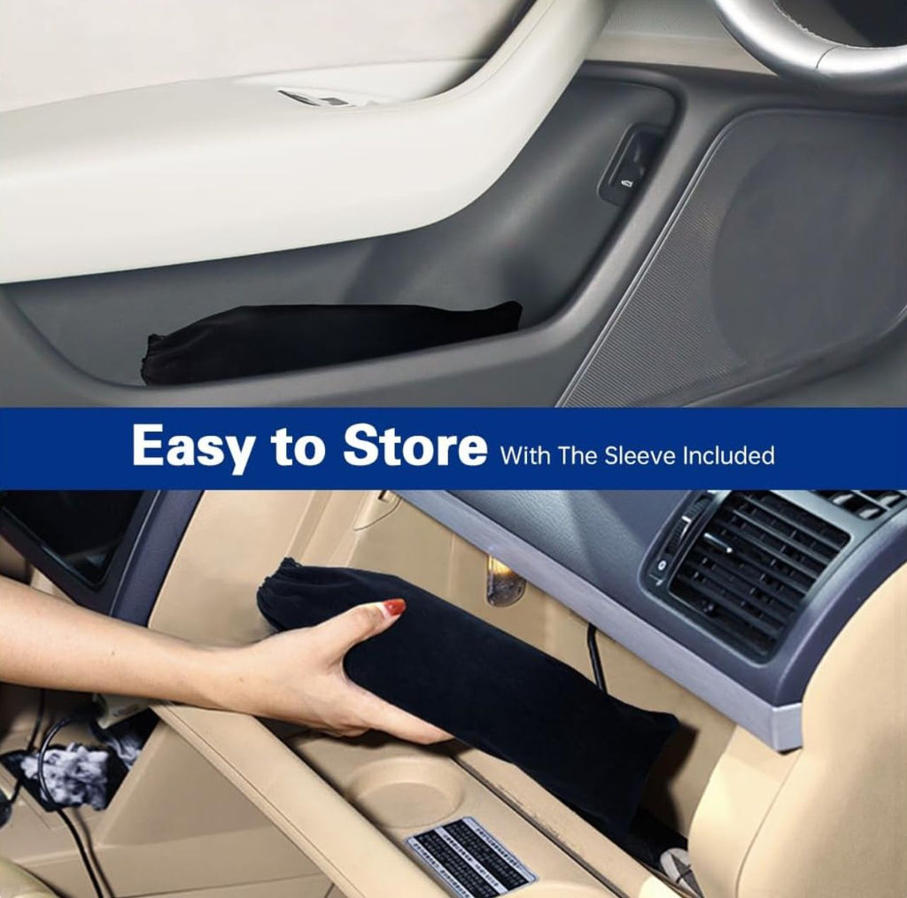 Premium Car Windshield Sun Shade Umbrella �Foldable UV Reflector & Heat Insulation Cover