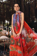 Elegant Embroidered Lawn 3 Piece Unstitched Suit