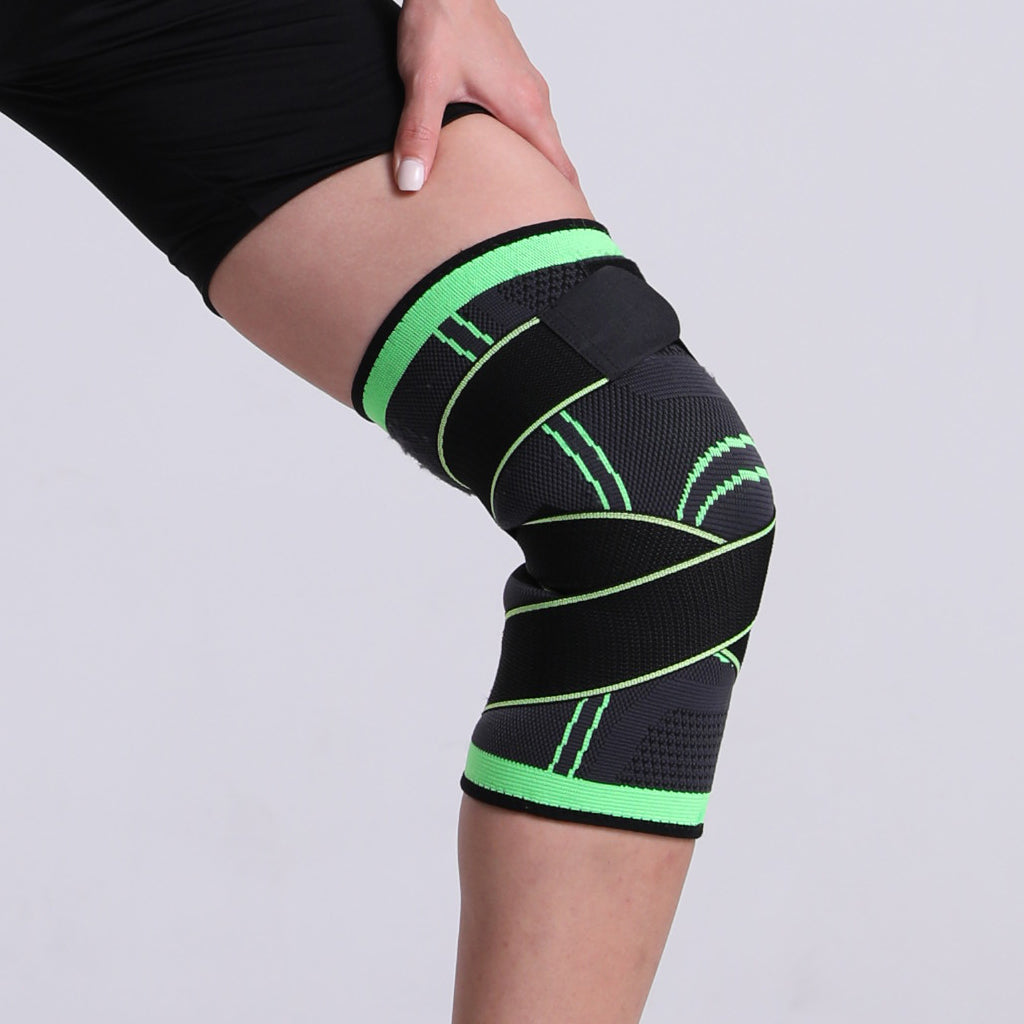 1pc Knee Support Band With Belt | Adjustable Knee Support Pad For Men And Women | Anti-Slip Knee Warmer Sleeves | Knee Sleeves
