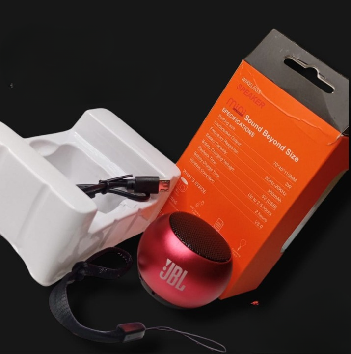 JBL Mini Portable Wireless Bluetooth Speaker - Hassify�Heavy Bass, High Sound Quality, Rechargeable, FM/TF Card Support �Best for Outdoor &amp; Travel ( Random Color )