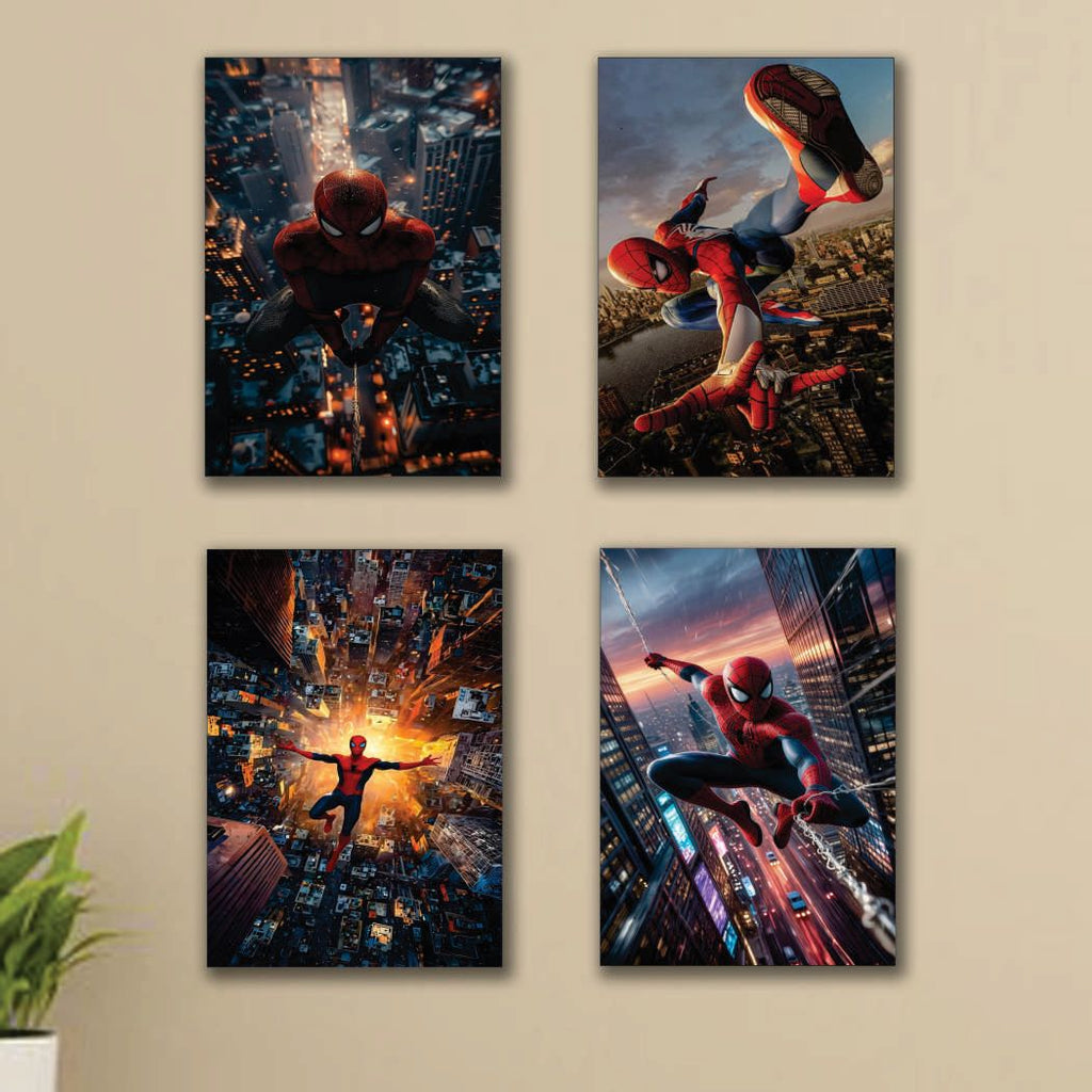 Set of 4 Premium Wall Art Photo
