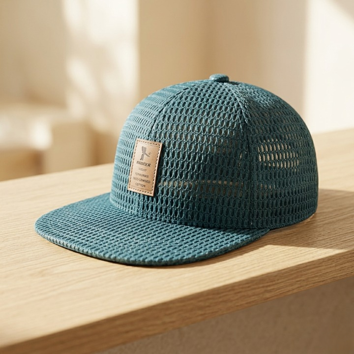 Mesh Breathable Baseball Cap �Lightweight Summer Sun Hat (Jali Material)