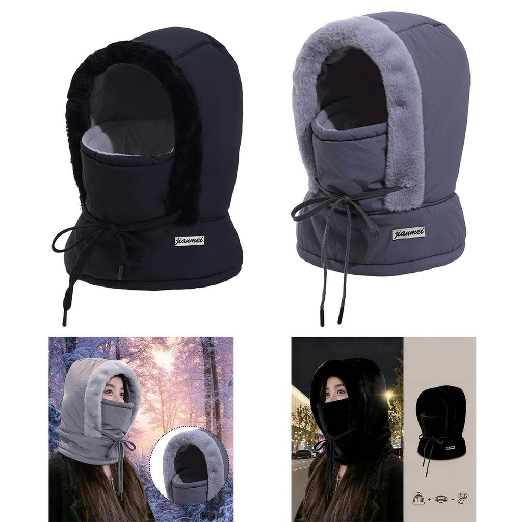 Ultra-Warm Balaclava Cap | Soft & Comfortable Winter Mask | Full Face Coverage for Men & Women (Random Colour)