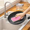Multi-Purpose Microfiber Rainbow Sponge �12 Layer Durable Cleaning Sponge for Kitchen & Household Use