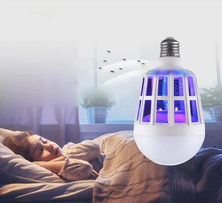 Mosquito Killer Bulb �2-in-1 UV Mosquito Killer & Energy-Saving LED Light