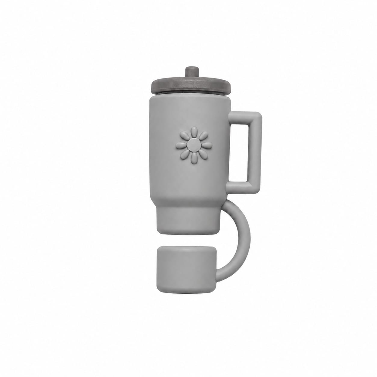 Silicone Stopper Compatible with 40oz Tumbler | Spill-Resistant Straw Cover | Random Color