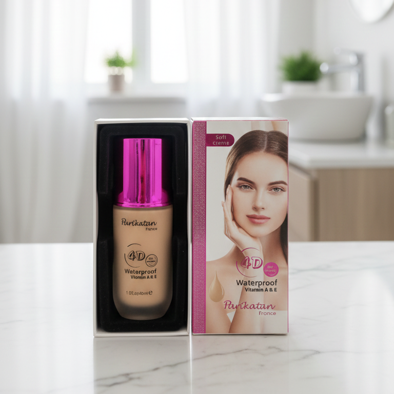 Parikatan 4D Waterproof Vitamin A And E Soft Creme omfortable Use Perfect Choice For Daily Skincare Needs - 45ML