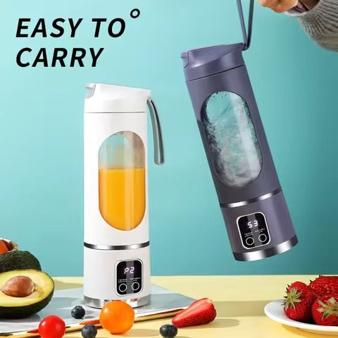Portable USB Rechargeable Blender & Juicer �Personal Wireless Mini Smoothie Maker with Stainless Steel Blades for Shakes & Juices