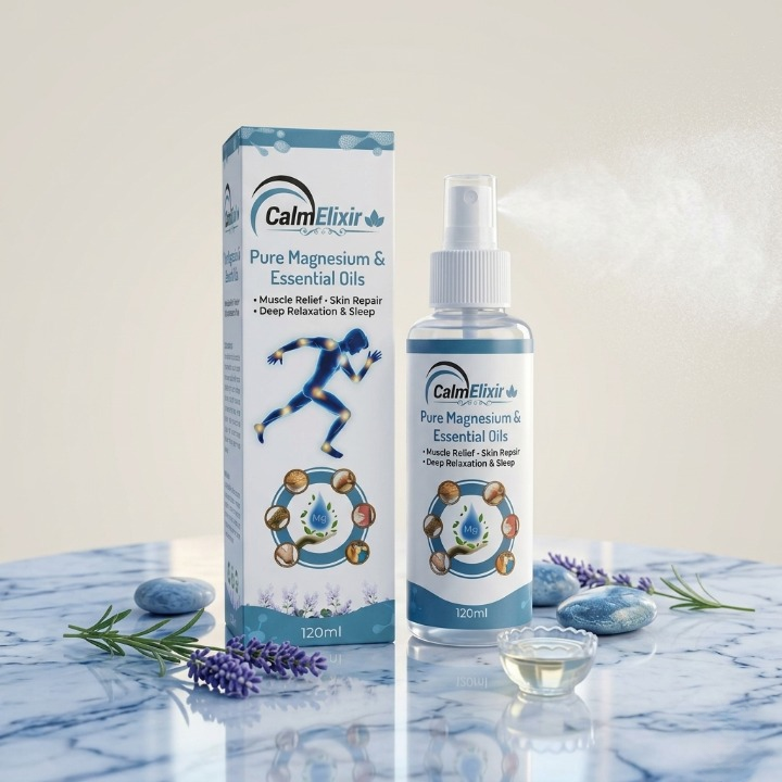 CalmElixir Magnesium Spray With Essential Oils – photo 2