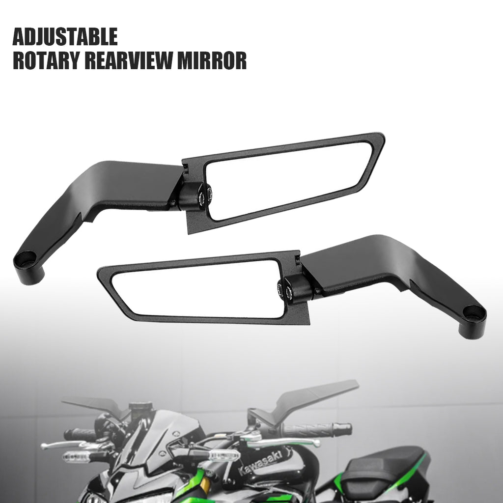 Universal Aerodynamic Rotary Adjustable Motorcycle Wind Wing Rearview Mirrors