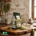 Tea Town Cardamom Tea Elaichi Chai Unique Aromatic Blend | 900 Grams