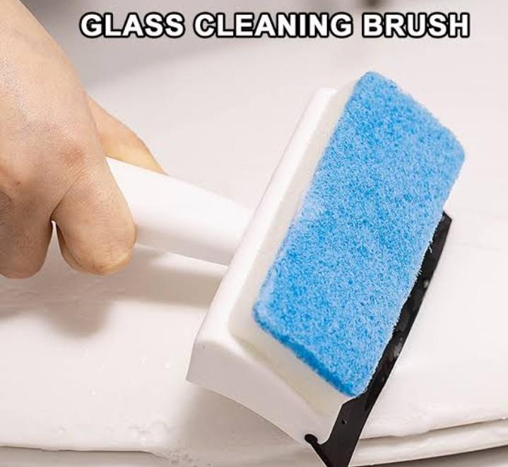 Foam Wiper for window| Glass Cleaning Brush / Squeegee Rubber Window Wiper Cleaner(random color )