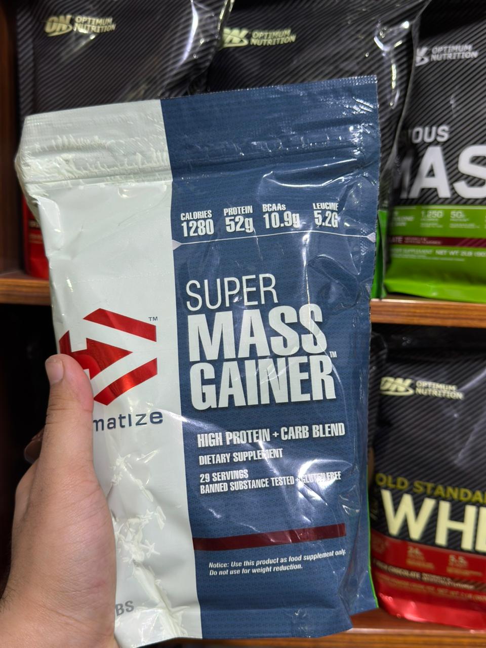 Dymatize Super Mass Gainer High Calorie Weight Gain Protein Powder for Muscle Growth and Size