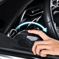 Portable Car Ashtray Door Mounted Smokeless Ash Tray With Lid Auto Truck Trash Bin Garbage Can Stainless Steel Liner Accessory