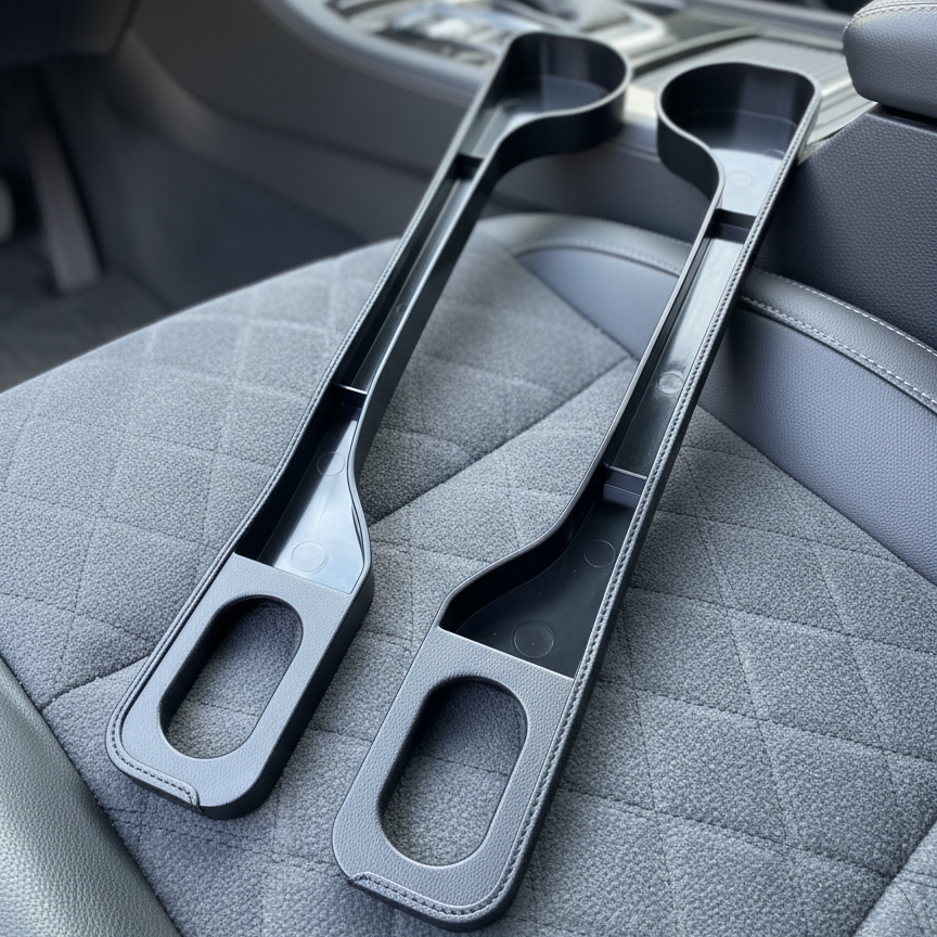 Car Seat Gap Fillers And Organizers �Space-Saving Car Accessory For Storing Essentials (Random Colors)
