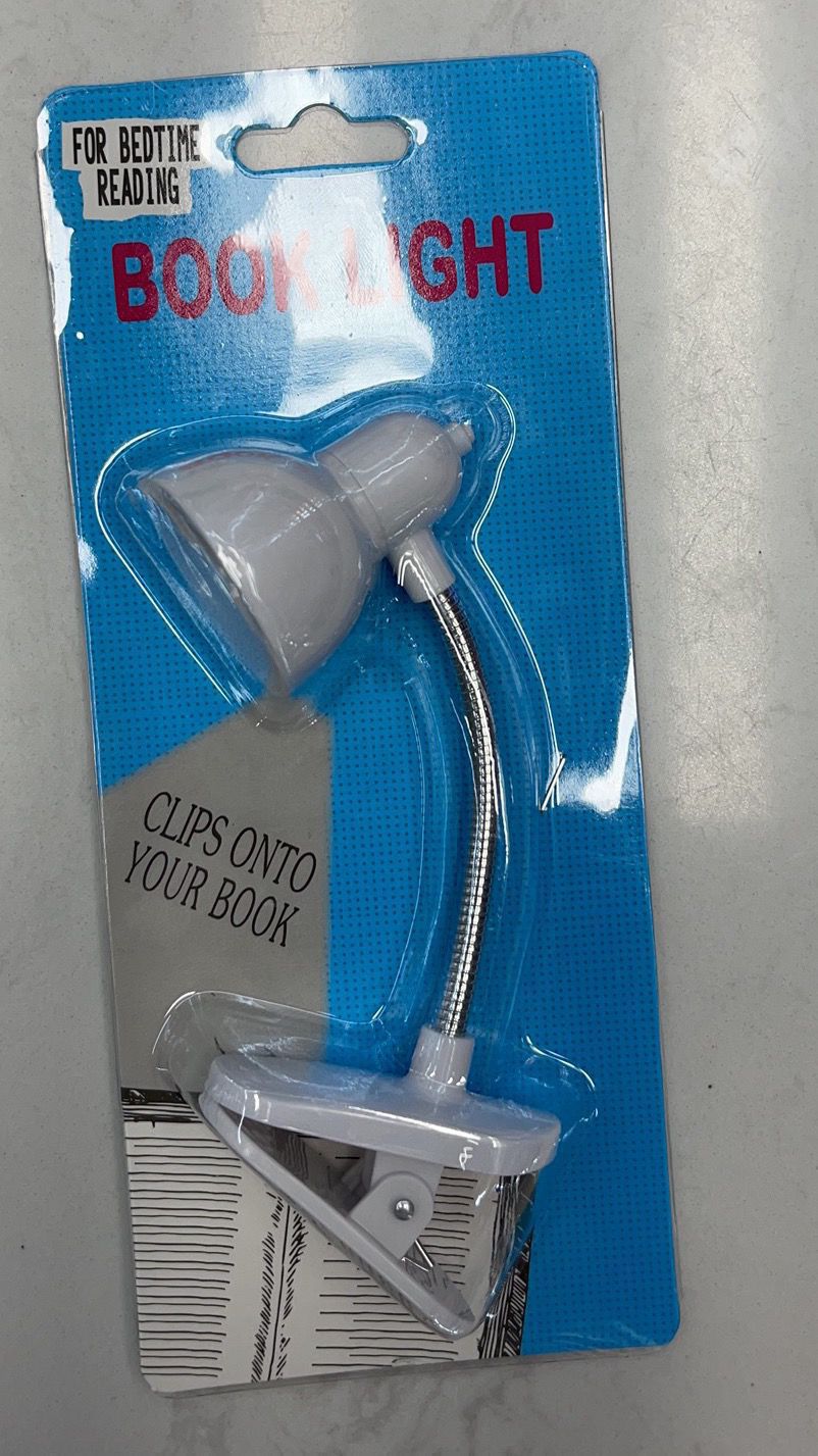 Mini Book Light with Clip �Portable LED Reading Lamp, Travel Bedroom Night Light with Eye Protection (Random Color)