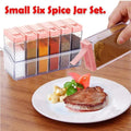 Spice Jars Dispenser Masala Rack Easy Flow – photo 1