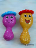 Huiye Child Shake Fun Toy Hand Baby Rattle  And Shake Musical Toy Rattle For Kids ( 2PCS SET)