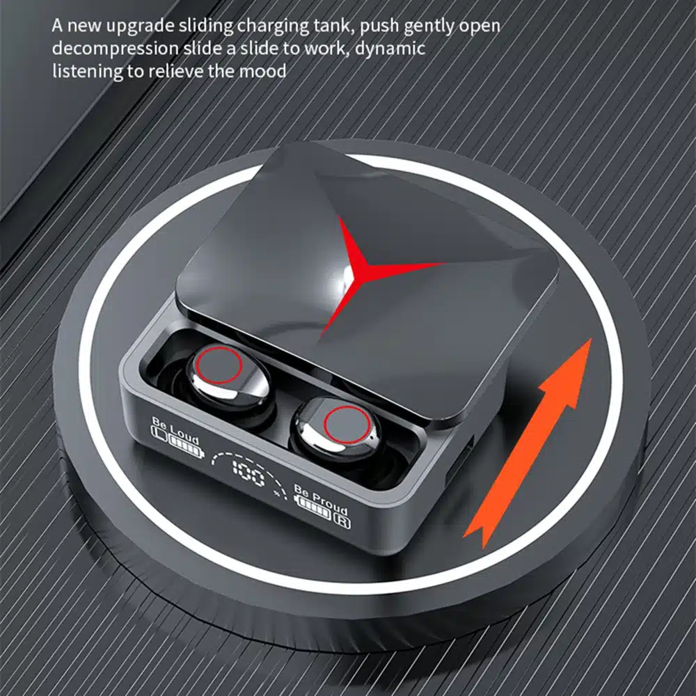M90 Pro Gaming Earbuds �Bluetooth 5.3 Wireless Earphones with ENC Noise Reduction