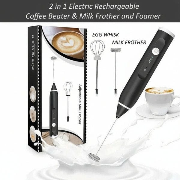 2 In 1 Electric Coffee Beater – photo 2
