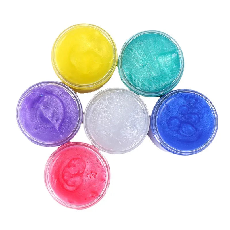 Super slime 200ml Pack of Six Colors