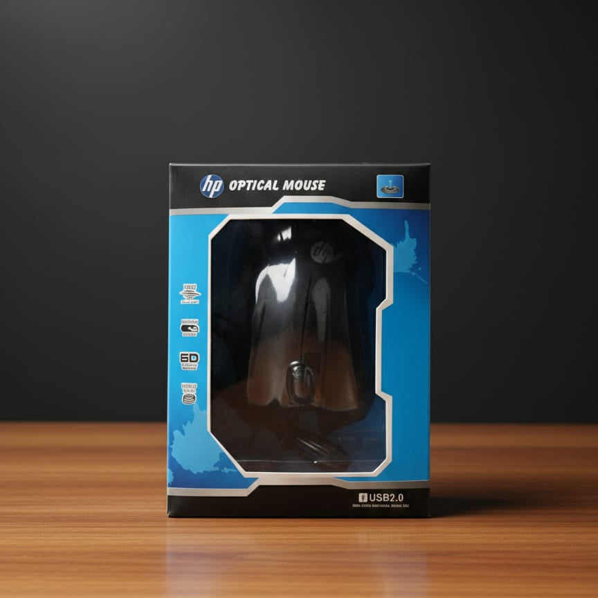 HP Optical Mouse for Computer & Laptop �Smooth and Precise Everyday Performance