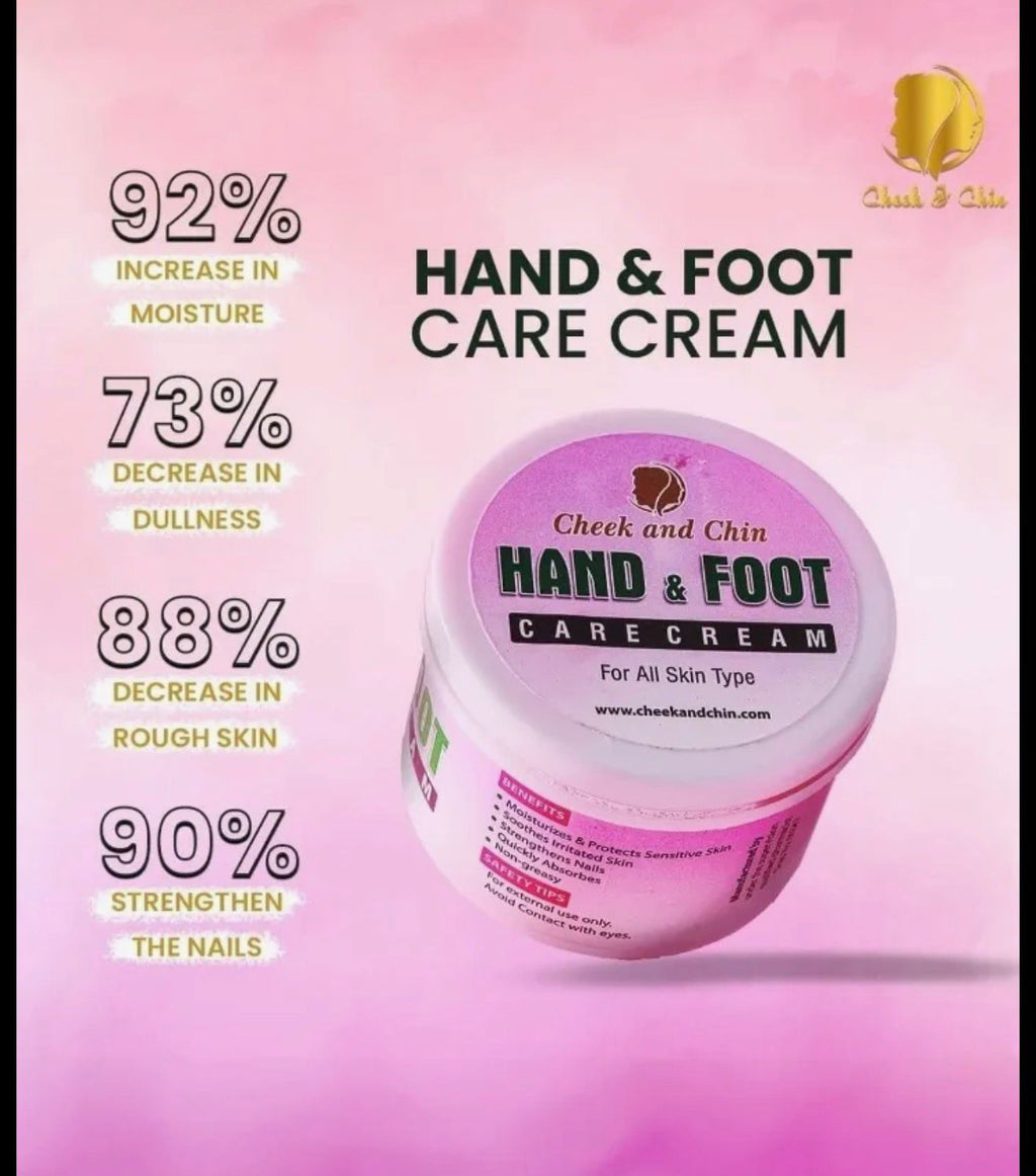 Cheek & Chin Hand & Foot Care Cream Moisturizing Repair Cream For Dry & Rough Skin - 100ml