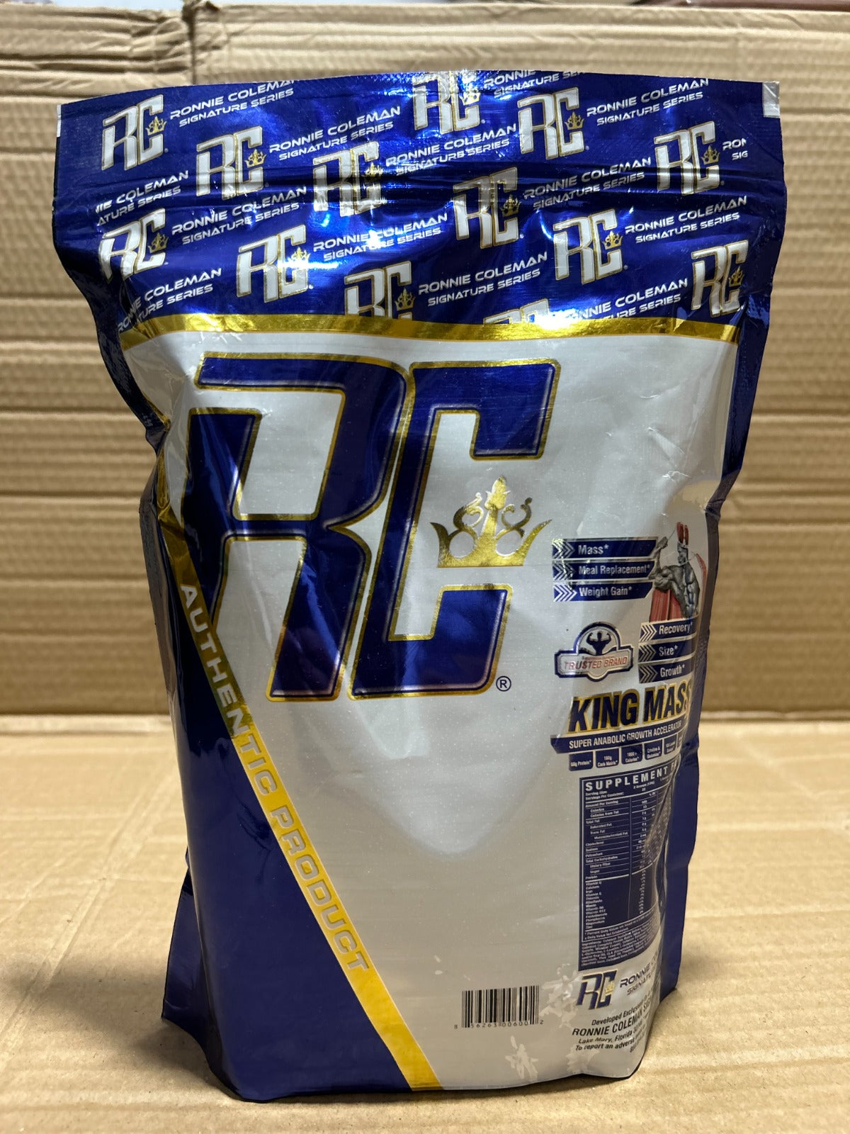 Ronnie Coleman King Mass Gainer 2LB - High Calorie Muscle Mass Weight Gainer Protein Powder