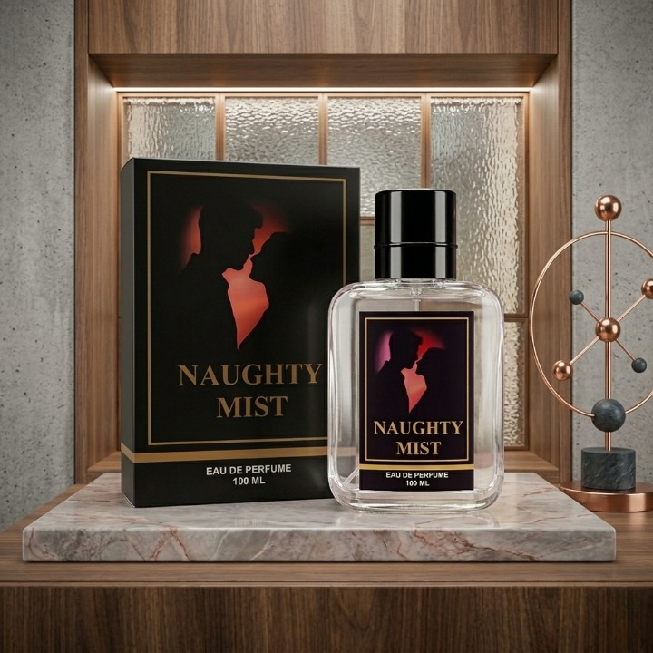 Naughty Mist Eau De Parfum Luxury Midnight Charm Signature Fragrance 100ml Made In Pakistan