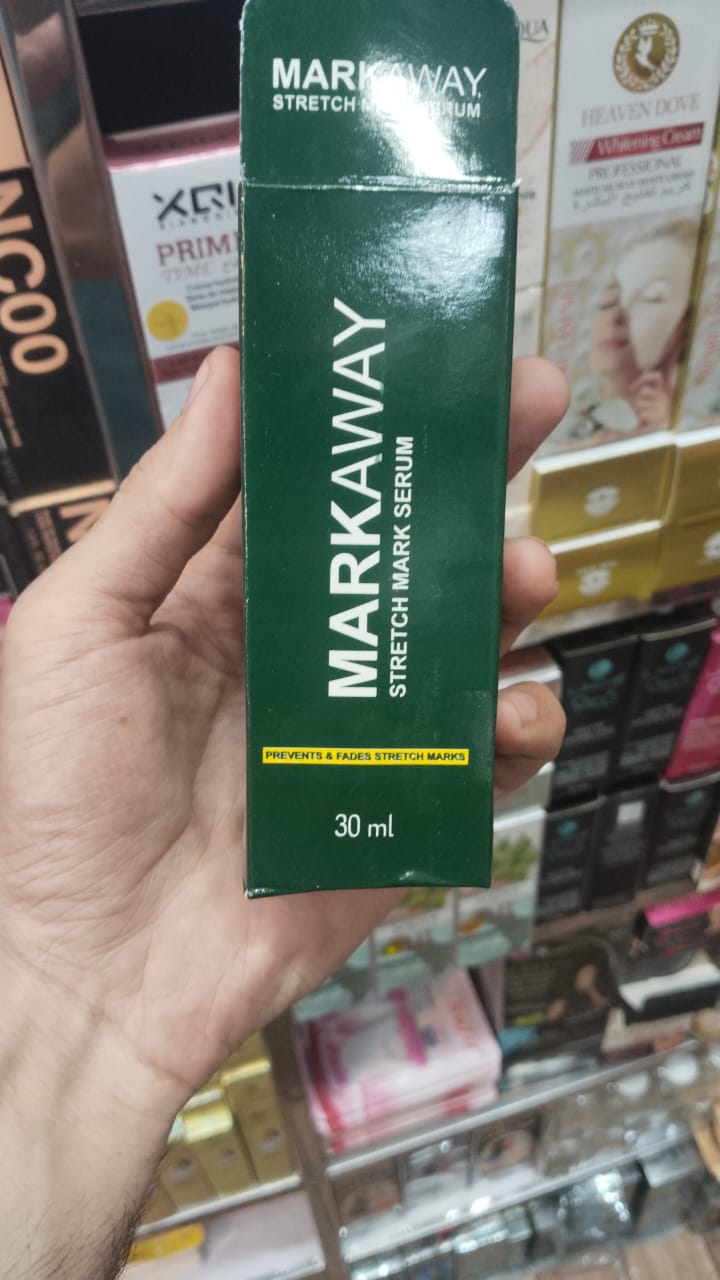 Markaway Stretch Mark Serum �Herbal Formula For Hydration, Toning & Dark Spot Correction (30ml)