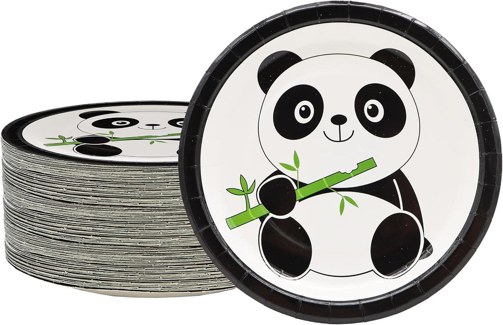 Character Birthday Plates | 10 Pcs Set | Disposable Party Plates | Fun & Colorful | Random Color And Design