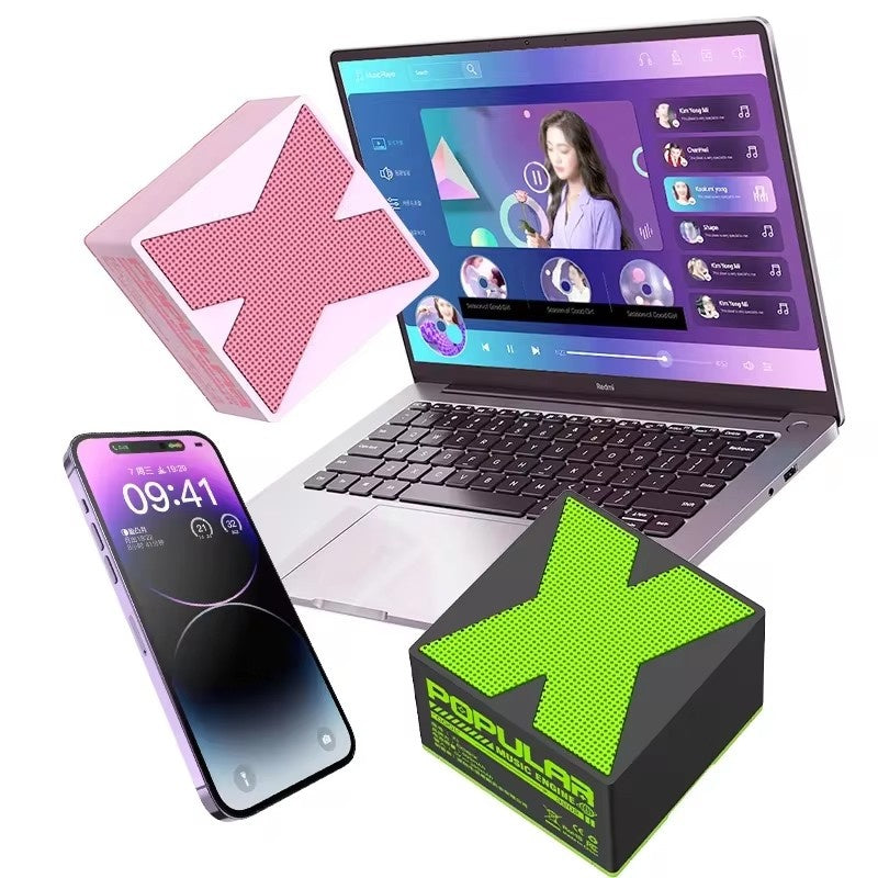 Compact X1 Portable Bluetooth Speaker �Mini HIFI Sound Box for Phone, PC &amp; Laptop �Wireless &amp; Outdoor-Ready(random color)