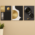 Set of 3 Premium Wall Art Photo Tiles �Modern Home Decor Sets 8x11