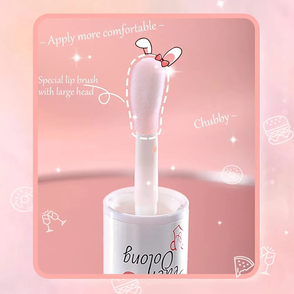 Big Brush Lip Oil �Hydrating Liquid Lip Gloss With Smooth Finish, Nourishing Formula In Beautiful Shades Of Pink For Soft And Glossy Lips