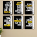 Set of 6 Premium Wall Art Photo Tiles �Modern Home Decor Sets 8x11