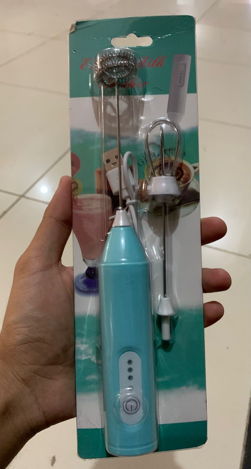 Electric Coffee Beater | Handheld Milk Frother & Mini Blender | Powerful Foam Maker for Coffee, Cappuccino & Beverages