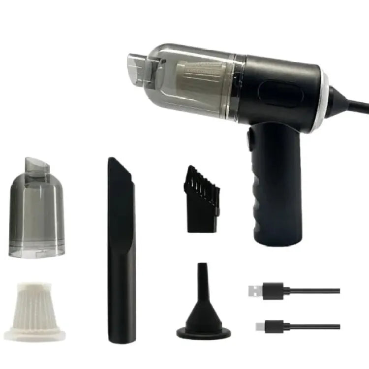 3 in 1 Portable Vacuum Cleaner Duster Blower Air Pump Wireless Hand-Held Cleaning For Car Home - AS 228