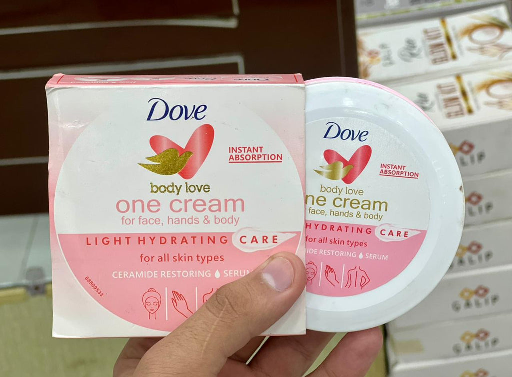 Dove Body Love One Cream �All-in-One Moisturizer for Face, Hands & Body | Deep Hydration, Soft Skin & Nourishing Daily Care ( 250 )gram